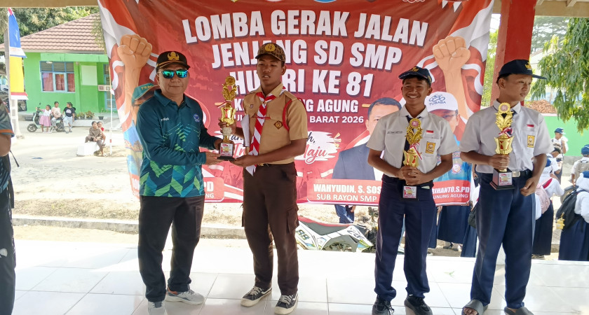 Juara 1 Regu Putra! SMPN Satu Atap 2 Tulang Bawang Barat Wakili Kecamatan Gunung Agung ke Tingkat Kabupatenng Bawang Barat